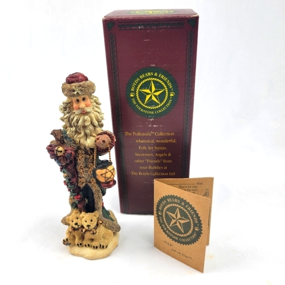 Boyd's Bear St Nick The Quest figurine Style 2808GCC 1E/2349